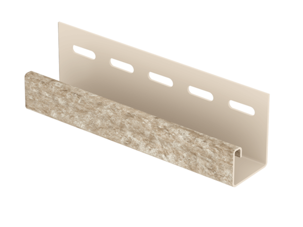 J-планка Ю-Пласт, Светло-Бежевый, Стоун Хаус Кварцит