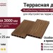 Террасная доска ДПК RusDecking Unodeck Ultra - Орех