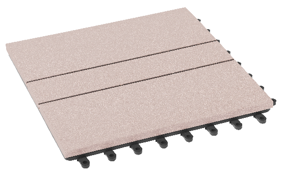 Модульный паркет ДПК GRINDERDECO Комфорт 1 Светлый дуб