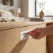 Ручка врезная Citterio Giulio 25.789.0096.0270OP, материал Замак, цвет Белый, отделка Белый, 110*42*18 мм