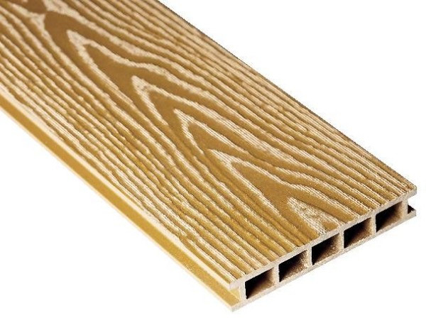 Террасная доска из ДПК Faynag Premium PINO 3D Ореховый цвет