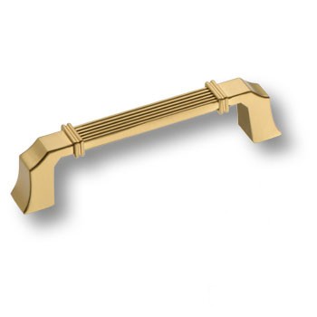 Ручка скоба 546-96-Champagne Gold, материал Замак, отделка Латунь, 27*18*117 мм