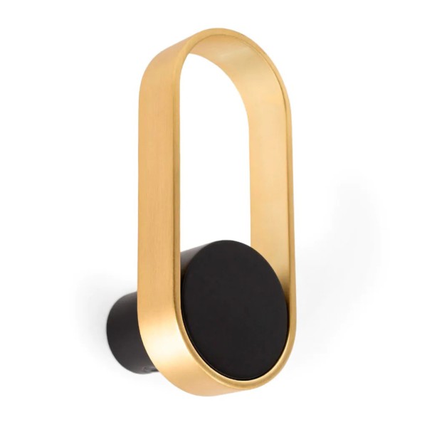 Крючок ORBIT 7007045ZM228, материал Замак, цвет Чёрный, отделка Золото Черный, 105*45*45 мм