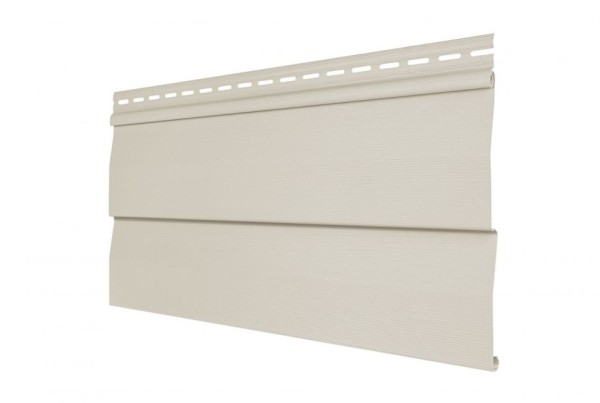 Виниловый сайдинг Tecos Корабельный брус, Слоновая кость