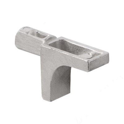 Полкодержатель 10208020YA, материал Замак, отделка Никель, 13*13*6 мм