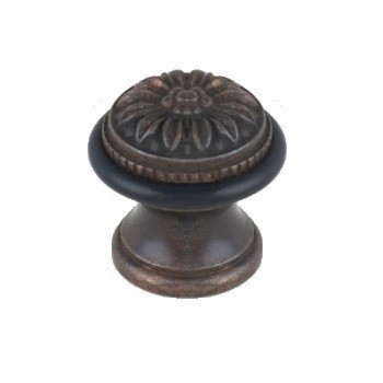 Ограничитль напольный С52100P ANCIENT BRASS, материал Латунь, отделка Бронза, 41*41 мм