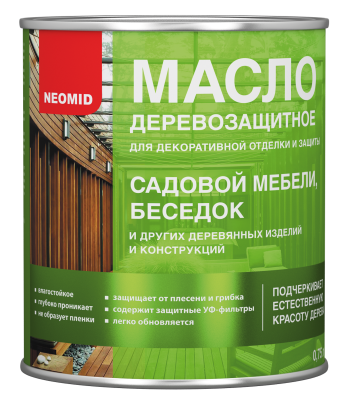 NEOMID Масло для мебели и интерьеров 0,75 л