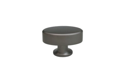 Ручка кнопка M5320.K.MBN, материал Замак, отделка Графит, 38*15*28 мм