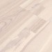 Паркетная доска Polarwood Ясень Ливинг белый матовый трехполосный