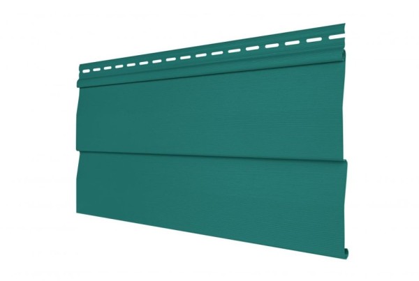Виниловый сайдинг Tecos Корабельный брус, Изумруд