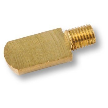 Полкодержатель 00560 , материал Латунь, отделка Латунь, 21*10 мм, M6*0.75 мм