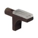 Полкодержатель 10208030WA, материал Замак, отделка Бронза, 13*13*6 мм