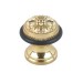 Ограничитель напольный С52100L BRIGHT BRASS, материал Латунь, отделка Золото, 41*41 мм