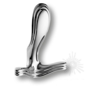 Крючок 2035 0086 CR, материал Замак, отделка Хром, 58*78*130 мм