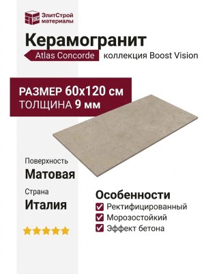 Atlas Concorde Italy Boost Vision Ash 60x120 HCJU