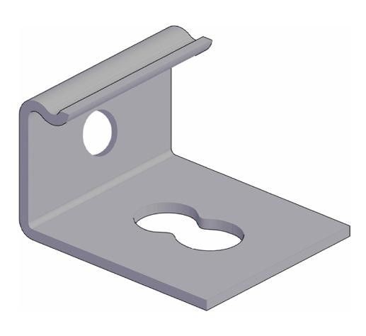 Кляймер стартовый KRONEX № 7 для металлического каркаса и ДПК лаг (упаковка 10 шт)