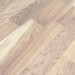Паркетная доска Polarwood Дуб Ливинг белый матовый трехполосный