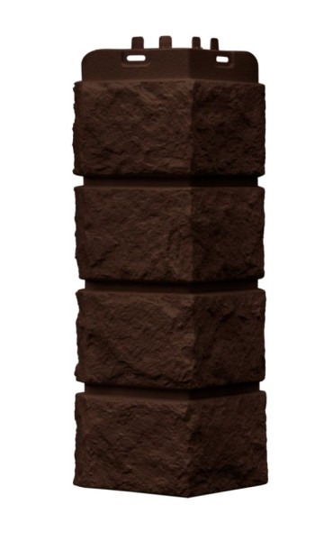 Угол Grand Line, Камень колотый Classic, Цвет Шоколадный