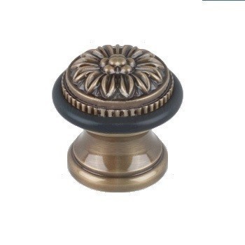 Ограничитель напольный С52100B BRONZE, материал Латунь, отделка Бронза, 41*41 мм