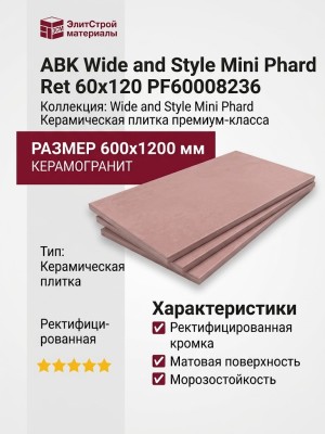 ABK Wide and Style Mini Phard Ret 60x120 PF60008236