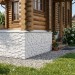 Фасадная панель Аэлит Мелкокаменный Белый