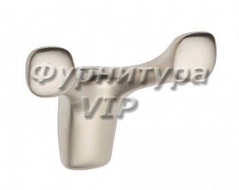 Крючок WZ-TOLED-B0-02, материал Замак, отделка Никель, 79*58,5*38 мм