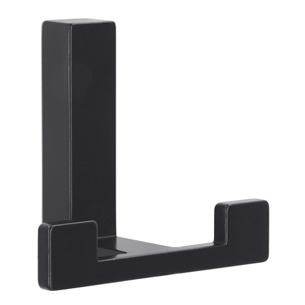 Крючок 2325/PB12, материал Замак, цвет Чёрный, 70*61*40 мм