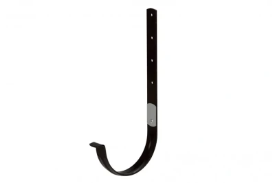 Металлический кронштейн для желоба Альта-профиль, Элит Коричневый