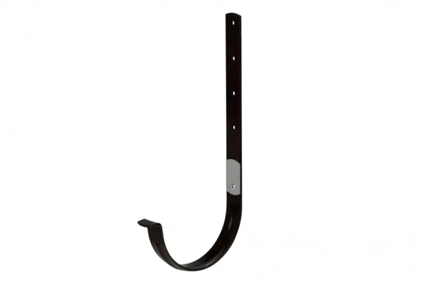 Металлический кронштейн для желоба Альта-профиль, Элит Коричневый