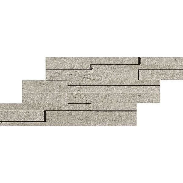 Настенная плитка Atlas Concorde (Атлас Конкорд) Klif Silver Brick 3D 28x55 см, AN7L