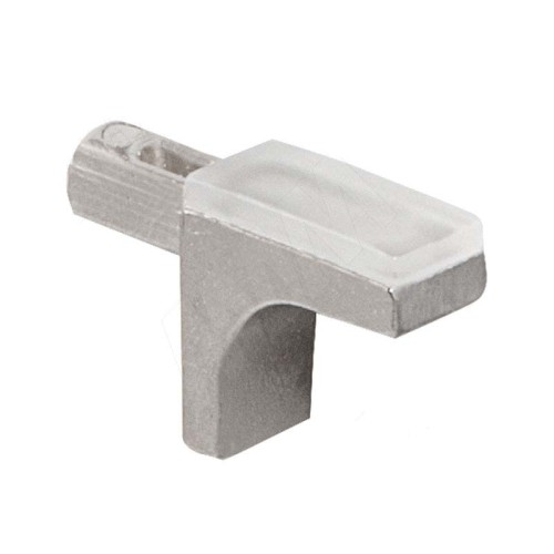 Полкодержатель 10208030YA, материал Замак, отделка Никель, 13*13*6 мм