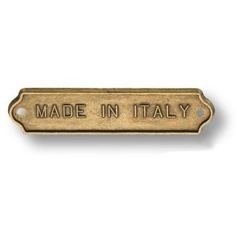 Накладка декоративная 15.673.00.12, материал Замак, отделка Бронза, 14*55 мм