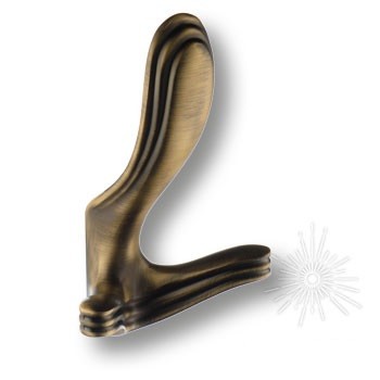 Крючок 2035 0086 ABM, материал Замак, отделка Бронза, 58*78*130 мм