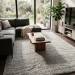 Ковер shaggy Vera A537AG LIGHT GREY 300x400