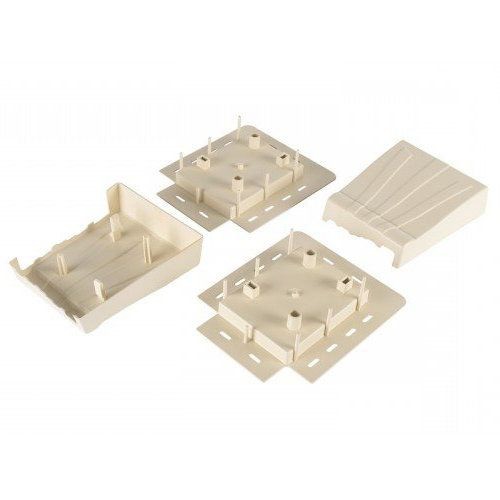 Декоративные Заглушки Доломит, комплект левая + правая, Слоновая Кость