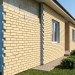 Фасадная термопанель Доломит Кирпич 40 мм, Светло-жёлтый