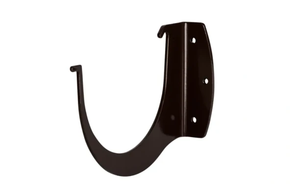 Кронштейн для желоба малый, Альта-профиль, Элит коричневый.