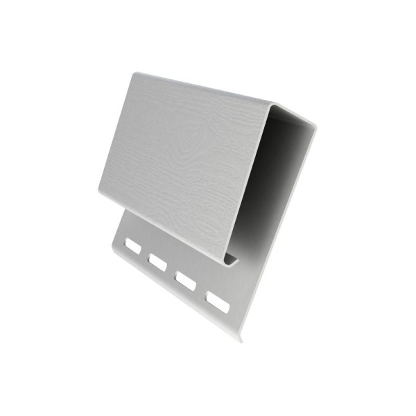 Широкий J-профиль наличника Grand Line Белый