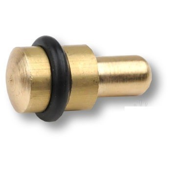 Полкодержатель 01280 , материал Замак, отделка Латунь, 18 мм, d=8(5) мм