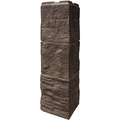 Наружный угол FineBer, Блок, Цвет бежево-коричневый