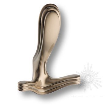 Крючок 2035 0086 NB, материал Замак, отделка Никель, 58*78*130 мм